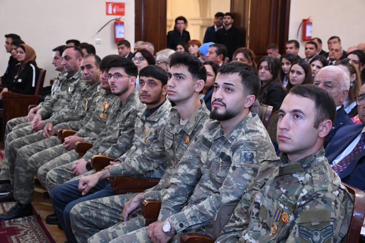 ADAU-da Anım Gününə həsr olunan tədbir keçirilib - FOTOLAR